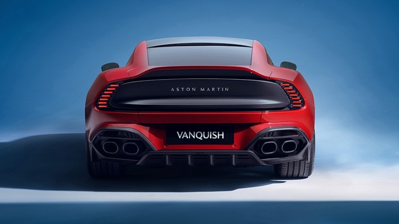 Aston Martin рассекретил спорткар Vanquish, который пришёл на смену DBS