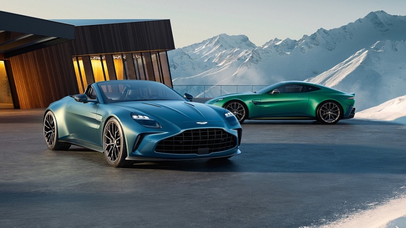 Aston Martin рассекретил родстер Vantage: техника, как у купе, а прибавка в весе – всего 60 кг