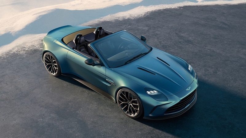 Aston Martin рассекретил родстер Vantage: техника, как у купе, а прибавка в весе – всего 60 кг