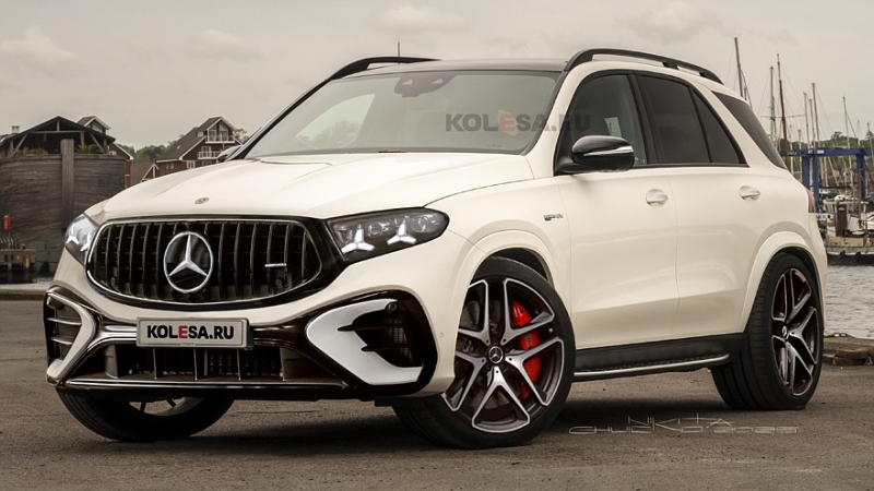 Второй рестайлинг Mercedes-AMG GLE 63: первые изображения